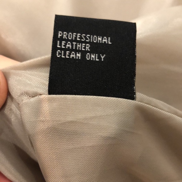 NEW Vintage HYPO ACTIVE Brown Leather Patchwork Long Jacket w/Tie Closure Sz 1XL - Picture 6 of 6